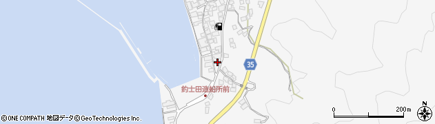 広島県呉市倉橋町釣士田7032周辺の地図
