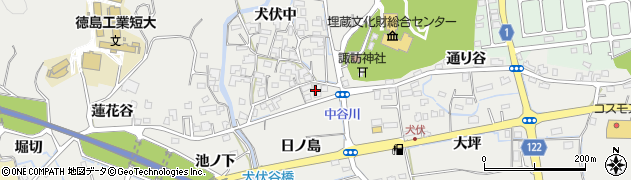 クレトイシ株式会社　徳島出張所周辺の地図