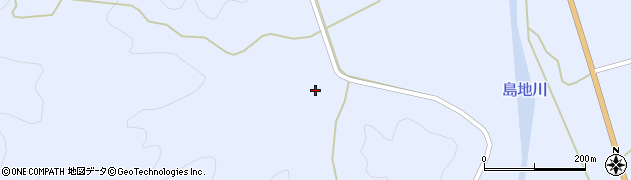 山口県山口市徳地上村1962周辺の地図