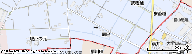 徳島県鳴門市大麻町東馬詰（辰巳）周辺の地図