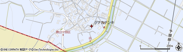 香川県三豊市豊中町岡本2517周辺の地図