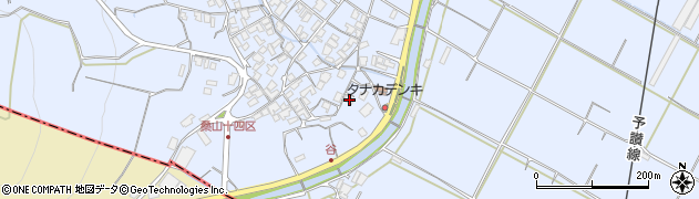 香川県三豊市豊中町岡本2358周辺の地図