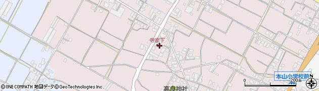 香川県三豊市豊中町本山甲1489周辺の地図