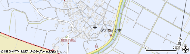 香川県三豊市豊中町岡本2521周辺の地図
