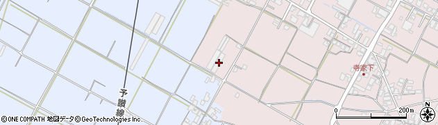 香川県三豊市豊中町本山甲1599周辺の地図