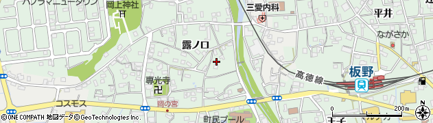 徳島県板野町（板野郡）大寺（露ノ口）周辺の地図