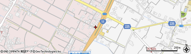香川県三豊市豊中町本山甲1015周辺の地図