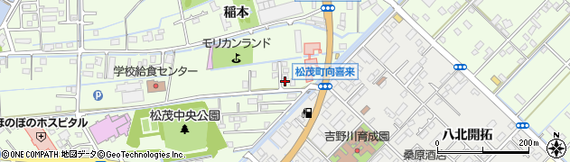 池田テント周辺の地図