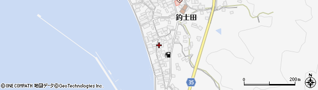 広島県呉市倉橋町釣士田7142周辺の地図