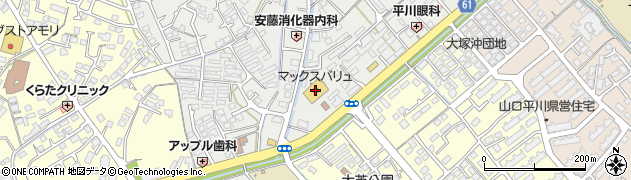 マックスバリュ平川店周辺の地図