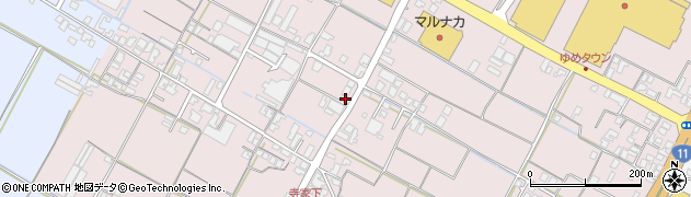 香川県三豊市豊中町本山甲862周辺の地図