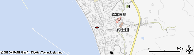 広島県呉市倉橋町釣士田7162周辺の地図