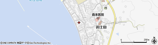広島県呉市倉橋町釣士田7167周辺の地図