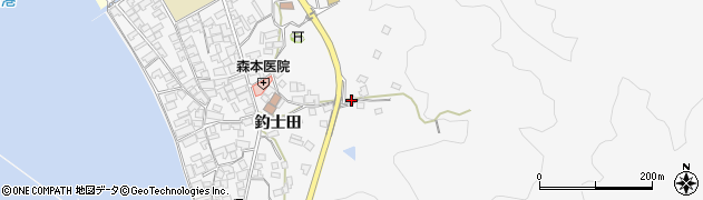 広島県呉市倉橋町釣士田7293周辺の地図