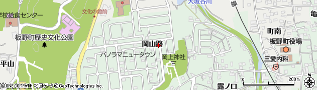 徳島県板野町（板野郡）大寺（岡山路）周辺の地図