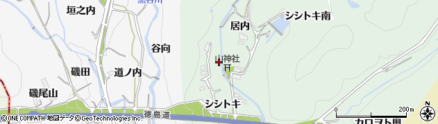 徳島県板野郡板野町松谷シシトキ上周辺の地図