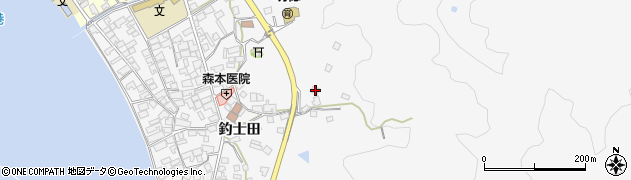 広島県呉市倉橋町釣士田7297周辺の地図