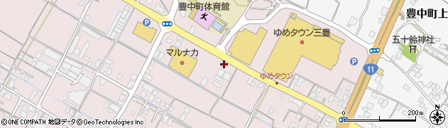 香川県三豊市豊中町本山甲958周辺の地図