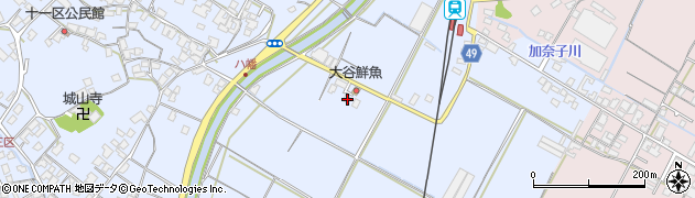 香川県三豊市豊中町岡本1551周辺の地図