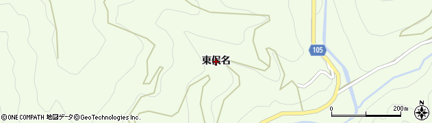徳島県美馬市脇町（東俣名）周辺の地図