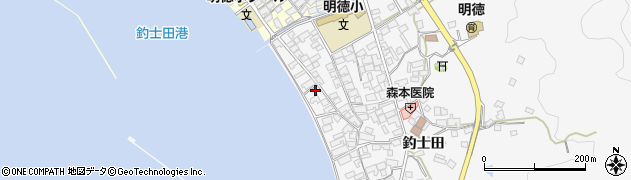 広島県呉市倉橋町釣士田7443周辺の地図