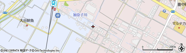 香川県三豊市豊中町本山甲1581周辺の地図