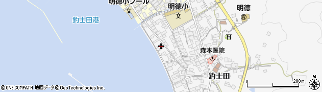 広島県呉市倉橋町釣士田7444周辺の地図