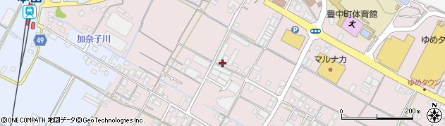 香川県三豊市豊中町本山甲834周辺の地図