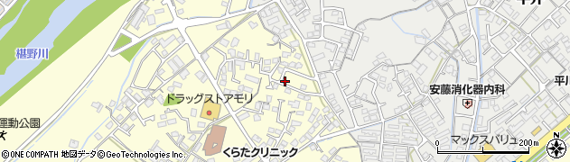 山口県立西京高等学校　寄宿舎周辺の地図