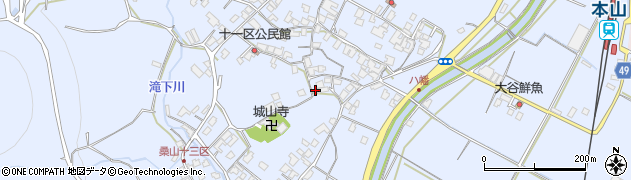香川県三豊市豊中町岡本2623周辺の地図