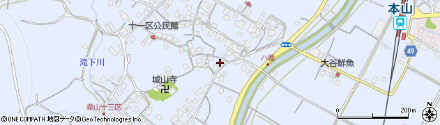 香川県三豊市豊中町岡本2618周辺の地図