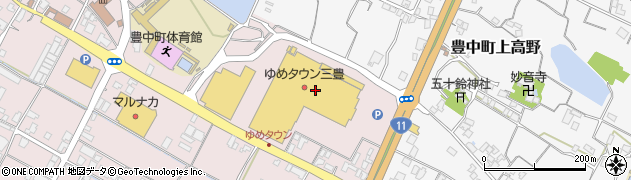 ミスタードーナツ ゆめタウン三豊 ショップ周辺の地図