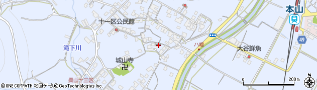香川県三豊市豊中町岡本2620周辺の地図