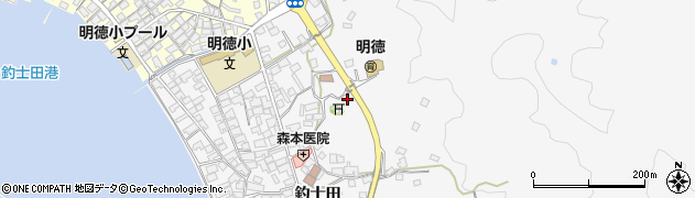 広島県呉市倉橋町釣士田7532周辺の地図