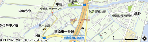 徳島県板野郡松茂町中喜来中須56周辺の地図