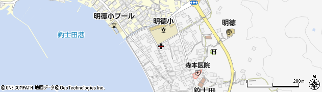 広島県呉市倉橋町釣士田7489周辺の地図