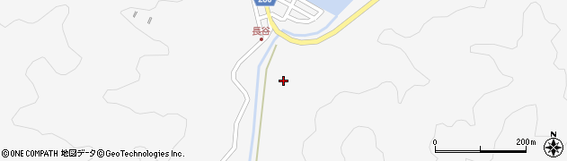 広島県呉市倉橋町（長谷）周辺の地図