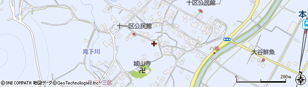 香川県三豊市豊中町岡本2673周辺の地図