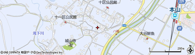 香川県三豊市豊中町岡本2688周辺の地図