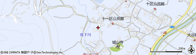 香川県三豊市豊中町岡本2822周辺の地図