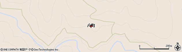 徳島県阿波市土成町宮川内（八町）周辺の地図