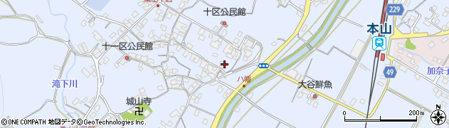 香川県三豊市豊中町岡本2775周辺の地図