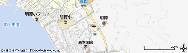 広島県呉市倉橋町釣士田7529周辺の地図