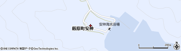 長崎県対馬市厳原町安神450周辺の地図