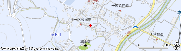 香川県三豊市豊中町岡本2708周辺の地図