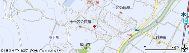 香川県三豊市豊中町岡本2706周辺の地図