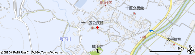 香川県三豊市豊中町岡本2717周辺の地図