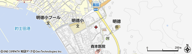 広島県呉市倉橋町釣士田7408周辺の地図