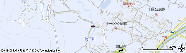 香川県三豊市豊中町岡本3323周辺の地図