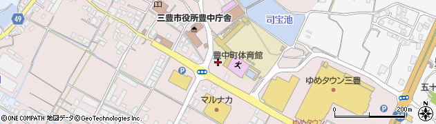 香川県三豊市豊中町本山甲138周辺の地図